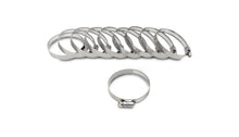 Load image into Gallery viewer, Vibrant 12158 FITS: S.S. Worm Gear Clamps Pack of 10 Clamping Range: 4.56in 5.51in (116mm 140mm) Clamps