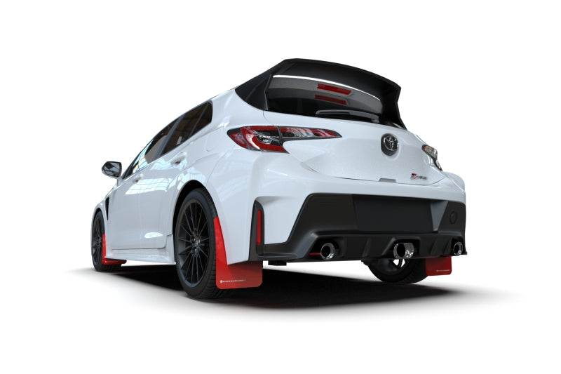 Rally Armor MF89-UR-RD-BLK FITS: 23-25 Toyota GR Corolla Red UR Mud Flap w/Black Logo Mud Flaps
