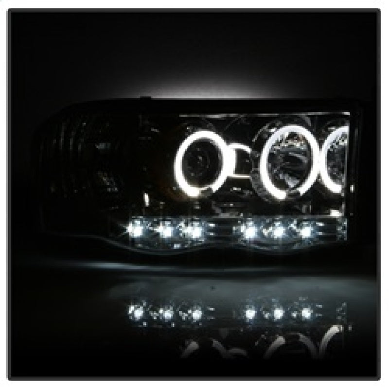 SPYDER 5009982 FITS: Dodge Ram 1500 02-05/Ram 2500 03-05 Projector Headlights LED Halo LED Chrm PRO-YD-DR02-HL-C Headlights