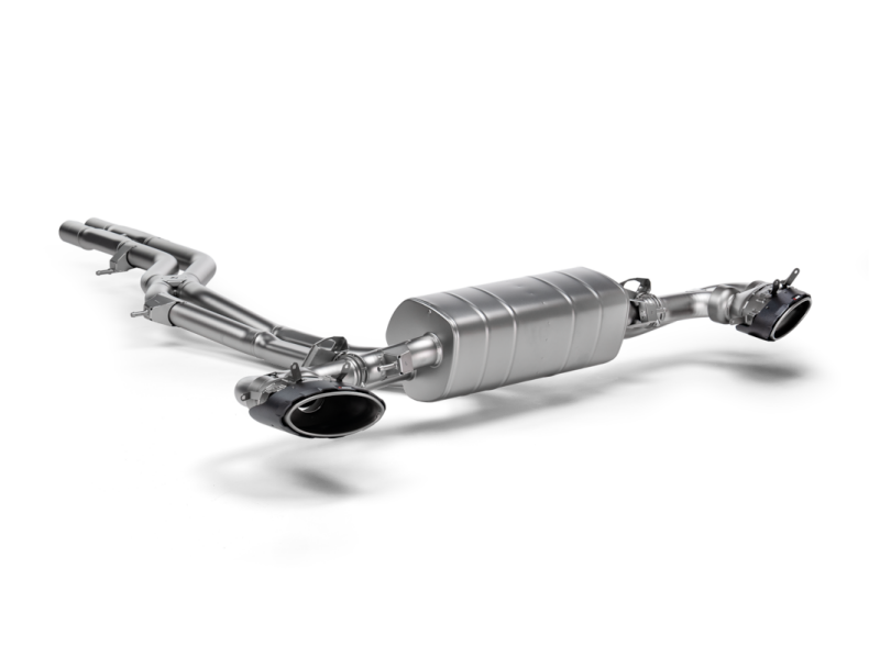 Akrapovic S-AU/T/3H FITS: 2025 Audi RSQ8 Evolution Race Line Exhaust System Titanium (link pipe CO-AU/T/5 required) Catback