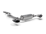 Akrapovic S-AU/T/3H FITS: 2025 Audi RSQ8 Evolution Race Line Exhaust System Titanium (link pipe CO-AU/T/5 required) Catback