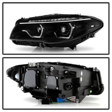 Load image into Gallery viewer, SPYDER 5088208 FITS: BMW 5 Series F10 11-13 Xenon/HID AFS Projector Headlights Black PRO-YD-BMWF10HIDAFS-SEQ-BK Headlights