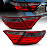 ANZO 321336 FITS: 2015-2016 Toyota Camry LED Taillights Smoke Tail Lights
