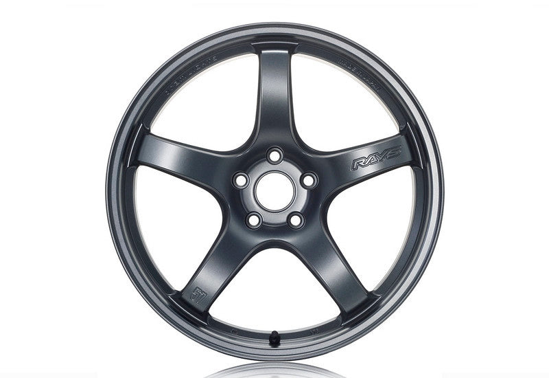 Gram Lights WGCRX22EG2 FITS: 57CR 18x9.5 +22 5x114.3 Gun Blue 2 Wheel Wheels Cast