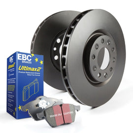 EBC S1KR1352 FITS:Stage 1 Kits Ultimax2 and RK rotors Brake Rotors OE