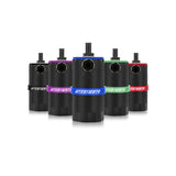 Mishimoto MMBCC-UNI-RD FITS: Oil Catch Cans FITS: Universal Baffled Oil Catch Can Red Oil Catch Cans