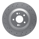 DFC 14-21 Mercedes-Benz S550E Rear Drilled GeoSPEC Coated Rotor