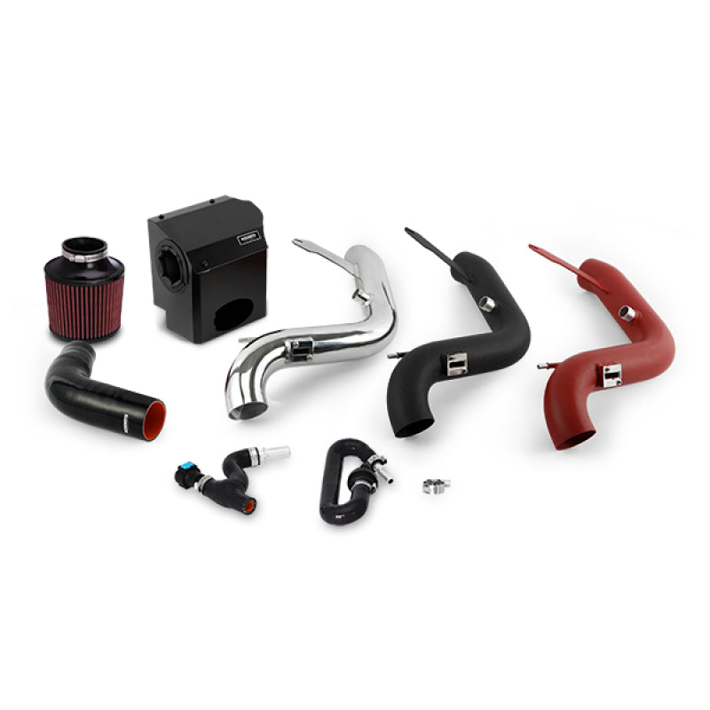 Mishimoto MMAI-FIST-16WRD FITS: Cold Air Intakes FITS: 2016 Ford Fiesta ST 1.6L Performance Air Intake Kit Wrinkle Red Cold Air Intakes
