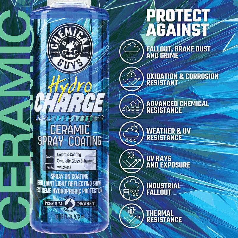 Chemical Guys WAC22916 FITS: HydroSlick SiO2 Ceramic Wax 16oz Car Waxes