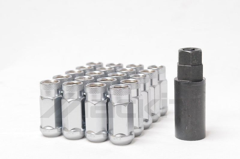 Wheel Mate 33006SS FITS: 14x1.50 Monster Open End Silver Lug Nut Set of 20 Lug Nuts