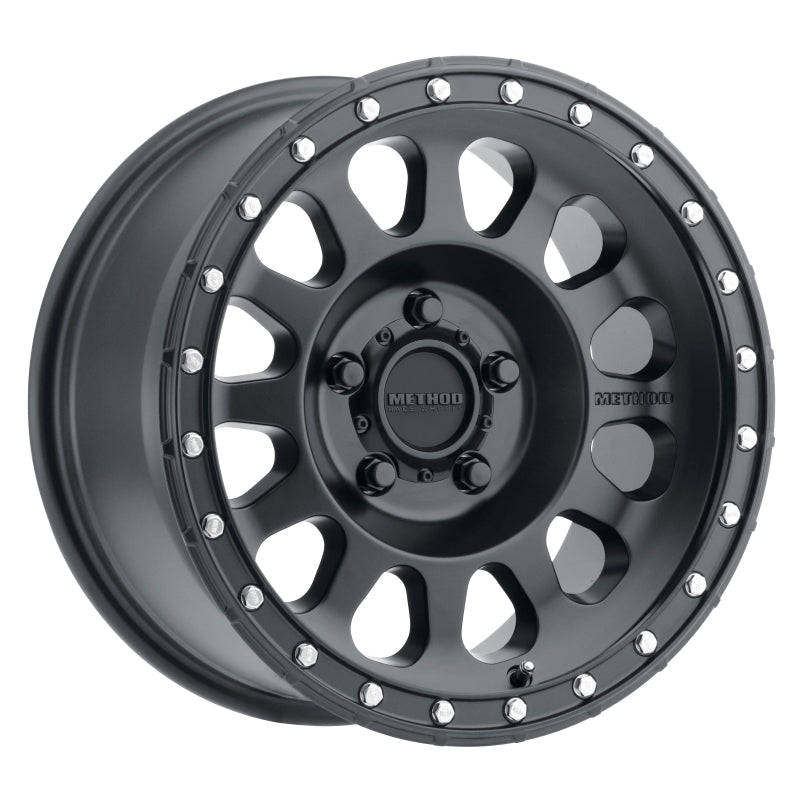 Method Wheels MR31578558500 FITS:Method MR315 17x8.5 0mm Offset 5x150 110.5mm CB Matte Black Wheel Wheels Cast