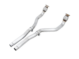 AWE Tuning 3220-11012 FITS: Audi B8 4.2L Non-Resonated Downpipes for RS5 Downpipes