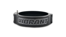 Load image into Gallery viewer, Vibrant 32537 FITS: 3.50in O.D. Aluminized HD 2.0 Clamp Anodized Black (Clamp Only) Clamps