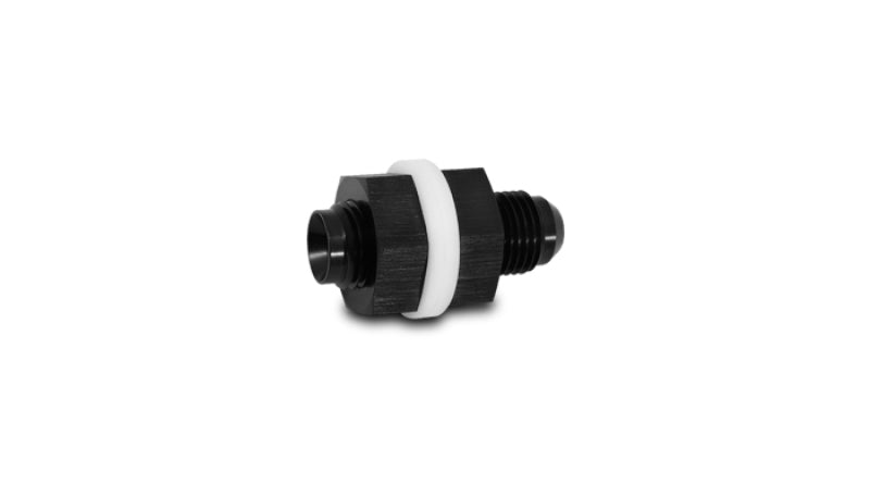 Vibrant 16893 FITS: -8AN Fuel Cell Bulkhead Adapter Fitting (w/ 2 PTFE Crush Washers & Nut) Fittings