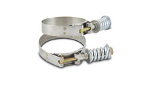 Load image into Gallery viewer, Vibrant 27835 FITS: SS T-Bolt Clamps Pack of 2 Size Range: 3.78in to 4.08in OD For use w/ 3.5in ID Couplings Clamps