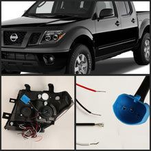 Load image into Gallery viewer, SPYDER 5011527 FITS: Nissan Frontier 05-08 Projector Headlights LED Halo LED Blk PRO-YD-NF05-HL-BK Headlights