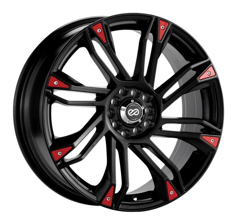 Enkei 448-875-0242BK FITS: GW8 18x7.5 5x100/114.3 42mm Offset 72.6 Bore Matte Black Wheel Wheels Cast