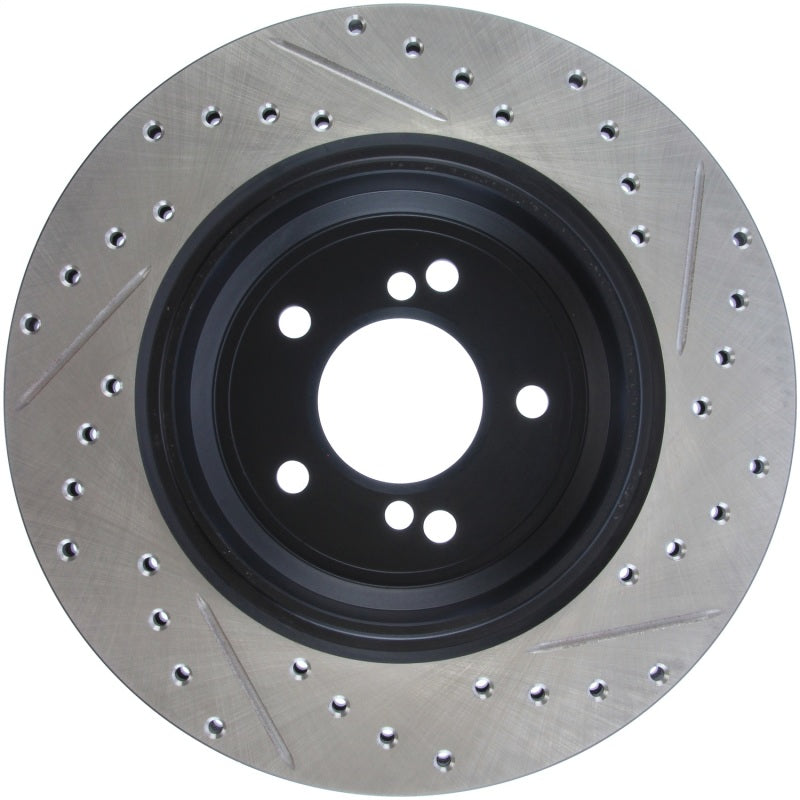 Stoptech 127.34054R FITS:StopTech 00-03 BMW M5 (E39) Slotted & Drilled Right Rear Rotor Brake Rotors Slot & Drilled