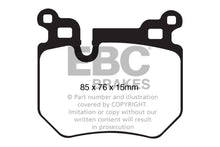 Load image into Gallery viewer, EBC DP41996R FITS: 08-10 BMW 135 3.0 Twin Turbo Yellowstuff Rear Brake Pads Brake Pads Performance
