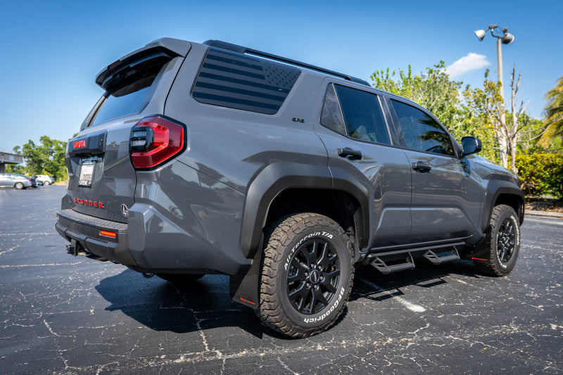 Rally Armor MF148-UR-BLK-WH FITS: 2025+ Toyota 4Runner Black UR Mud Flap w/ White Logo Mud Flaps