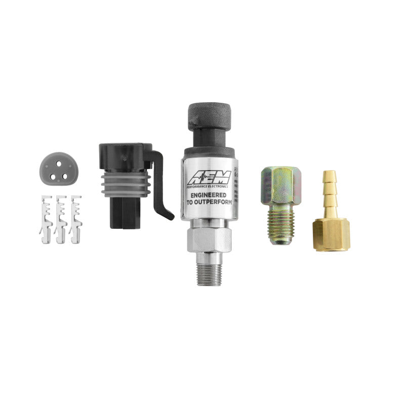 AEM 30-2130-15 FITS: 1 BAR MAP or 15 PSIA Stainless Steel Sensor Kit Programmers & Tuners