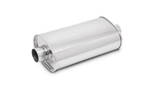 Load image into Gallery viewer, Vibrant 1103 FITS: StreetPower Oval Muff 5in x 9in x 15in long body 3in inlet I.D. x 3in outlet Center-Center Muffler