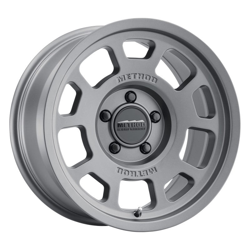 Method Wheels MR70578550800 FITS:Method MR705 17x8.5 0mm Offset 5x5 71.5mm CB Titanium Wheel Wheels Cast