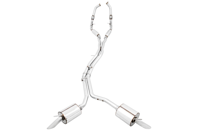 AWE Tuning 3015-31016 FITS: Audi B9 SQ5 Resonated Touring Edition Cat-Back Exhaust No Tips (Turn Downs) Catback