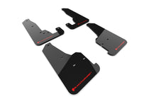 Load image into Gallery viewer, Rally Armor MF134-UR-BLK-RD FITS: 18-22 Jeep Grand Cherokee SRT Trackhawk Black UR Mud Flap Red Logo Mud Flaps