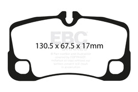 EBC DP31930C Brake Pads - Performance