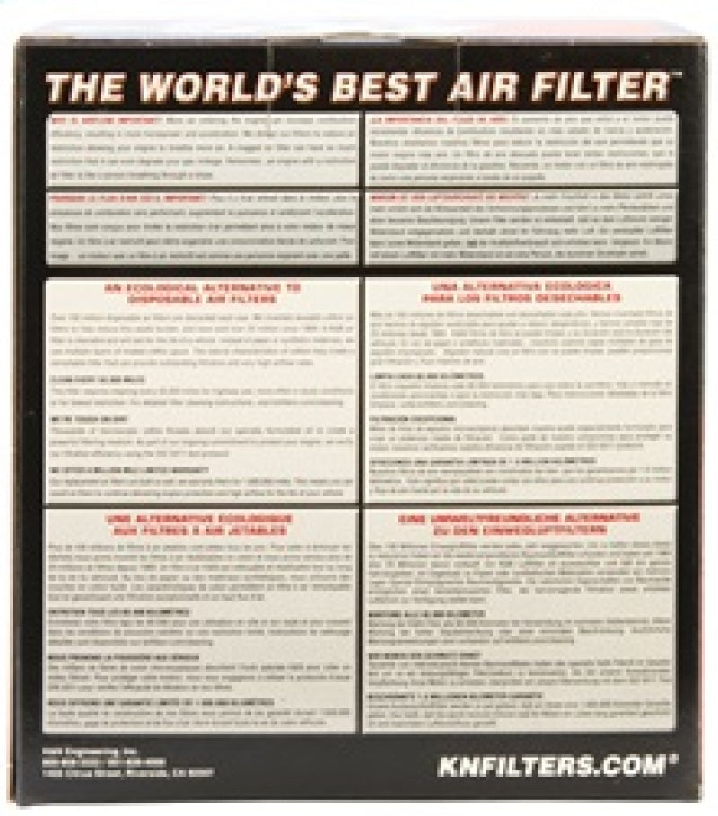 K&N Engineering E-2987 FITS:K&N 11-13 Audi A6 0L L4 Replacement Air Filter Air Filters Drop In