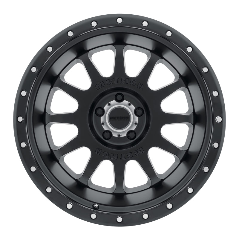 Method Wheels MR60521050524N FITS:Method MR605 NV 20x10 -24mm Offset 5x5 71.5mm CB Matte Black Wheel Wheels Cast