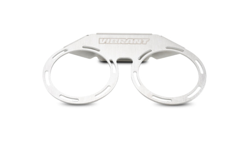 Vibrant 12779 FITS: Dual Catch Can Mount Bracket Oil Catch Cans