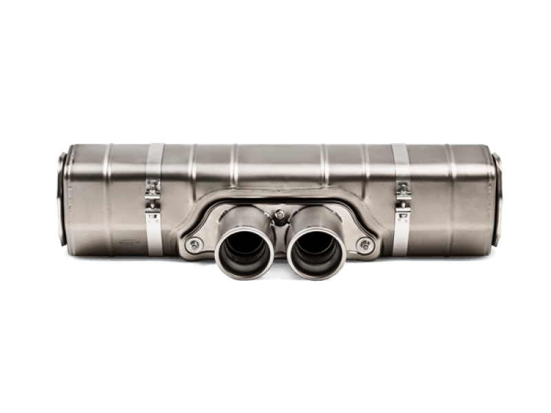Akrapovic S-PO/TI/10H FITS: 2018 Porsche GT3 RS (991.2) Slip-On Line (Titanium) (Req. Tips) Muffler