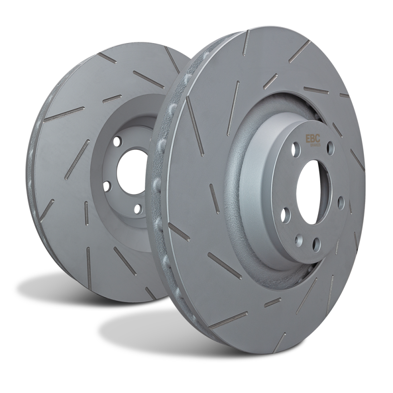 EBC USR2-2056 FITS: 2021+ Porsche Macan 2.0T (w/350mm Front Rotors) Front USR Slotted Rotors Brake Rotors Slotted