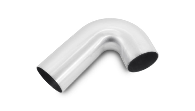 Vibrant 12181 FITS: 1.75in CLR 1.5in x 5in Leg Length 2.5in OD 120 Deg Tight Radius Aluminum Bend Aluminum Tubing