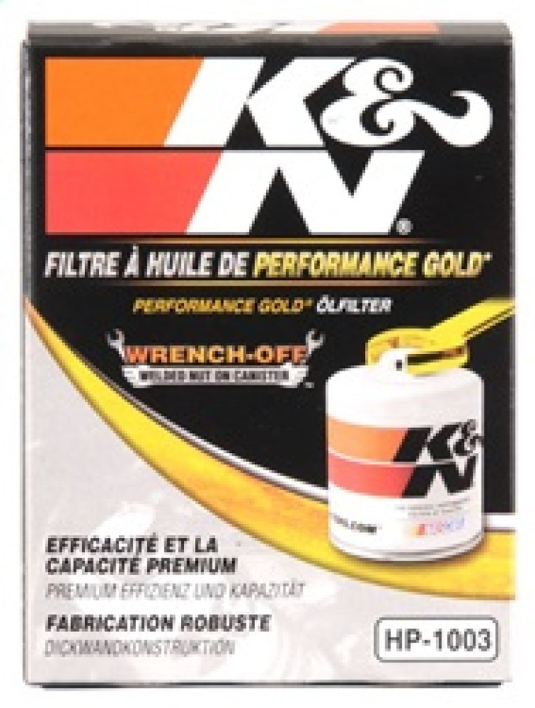 K&N Engineering HP-1003 FITS:K&N 03-09 Scion tC / 00-05 Celica GT/GT-S Performance Gold Oil Filter Oil Filters