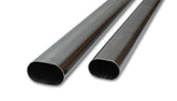 Vibrant 13184 FITS: 4in Oval (Nominal Size) T304 SS Straight Tubing (16 ga) 5 foot length Steel Tubing