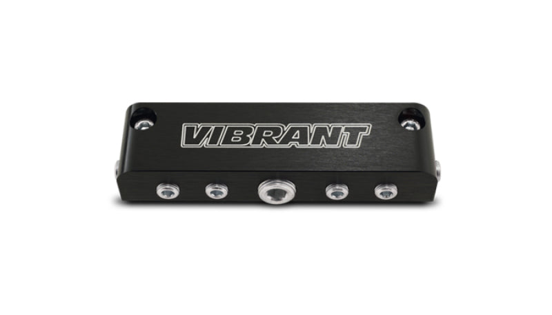 Vibrant 2691 FITS: Aluminum Vacuum Manifold (new design) Black Fittings