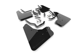 Rally Armor MF148-UR-BLK-MBK FITS: 2025+ Toyota 4Runner Black UR Mud Flap w/ Metallic Black Logo Mud Flaps