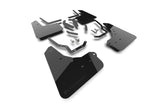 Rally Armor MF148-UR-BLK-MBK FITS: 2025+ Toyota 4Runner Black UR Mud Flap w/ Metallic Black Logo Mud Flaps