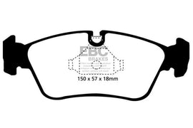 EBC DP41211R Brake Pads - Performance