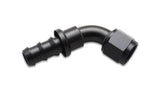 Vibrant 22608 FITS: Push-On 60 Degree Hose End Elbow FittingSize -8AN Fittings