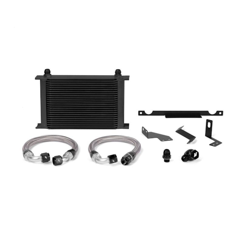 Mishimoto MMOC-EVO-01BK FITS: Mitsubishi Evolution 7/8/9 Black Oil Cooler Kit Oil Coolers