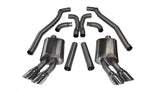CORSA Performance 14971 FITS: 2012-2015 Chevrolet Camaro Coupe ZL1 6.2L V8 Polished Sport Cat-Back + XO Exhaust Catback