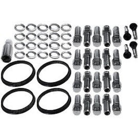 Race Star 601-1422-20 FITS: 12mmx1.5 GM Open End Deluxe Lug Kit 20 PK Lug Nuts