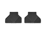 WeatherTech 07-13 BMW X5 Rear Rubber Mats - Black