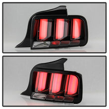 Load image into Gallery viewer, SPYDER 5086693 FITS: 05-09 Ford Mustang (White Light Bar) LED Tail Lights Black ALT-YD-FM05V3-LED-BK Tail Lights