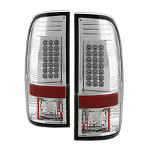 Load image into Gallery viewer, SPYDER 5003904 FITS: Ford Super Duty 08-15 LED Tail Lights Chrome ALT-YD-FS07-LED-C Tail Lights