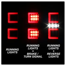 Load image into Gallery viewer, SPYDER 5085740 FITS: 16-17 Toyota Tacoma LED Tail Lights Black Smoke (ALT-YD-TT16-LED-BSM) Tail Lights